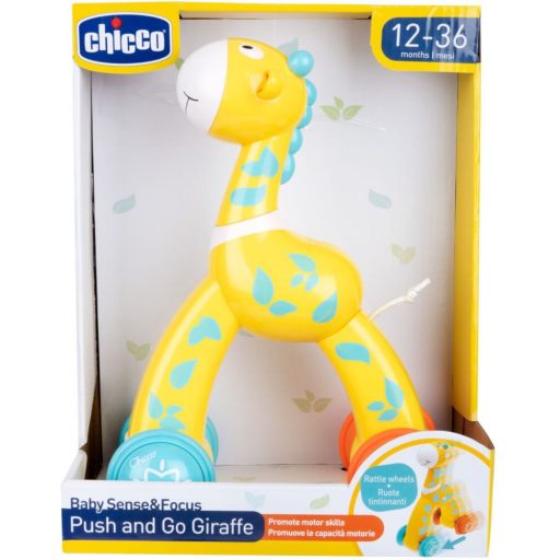 CHICCO Push and Go Zsiráf játék 12m+