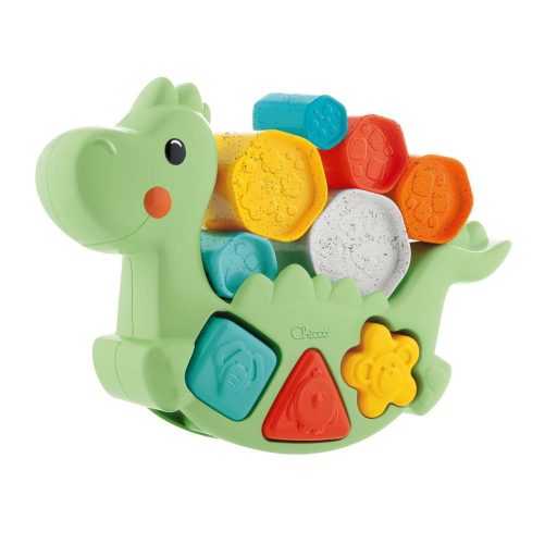 CHICCO 2 az 1-ben behelyezhető játék Dino Eco+ 12 hónapos kortól