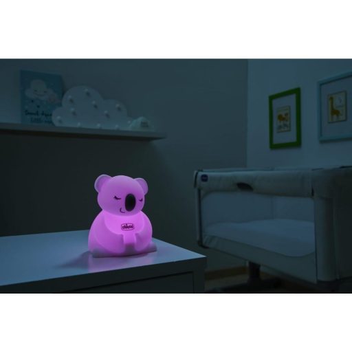 CHICCO Lámpás éjszakai fény tölthető, hordozható Sweet Lights - Koala