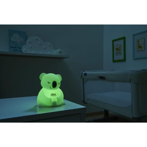 CHICCO Lámpás éjszakai fény tölthető, hordozható Sweet Lights - Koala