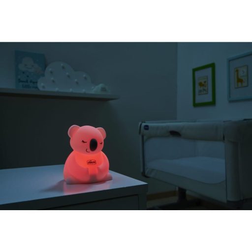 CHICCO Lámpás éjszakai fény tölthető, hordozható Sweet Lights - Koala