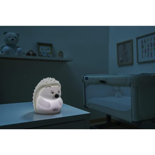CHICCO Lámpa éjszakai fény újratölthető, hordozható Sweet Lights - Sündisznó