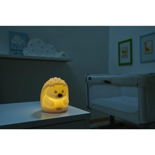 CHICCO Lámpa éjszakai fény újratölthető, hordozható Sweet Lights - Sündisznó