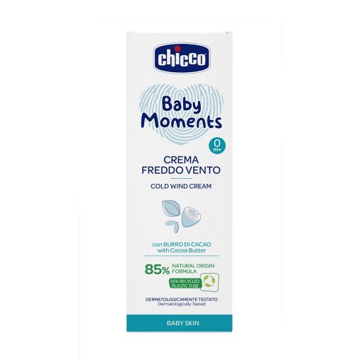 CHICCO Védőkrém hideg időre parabénmentes Baby Moments 50 ml