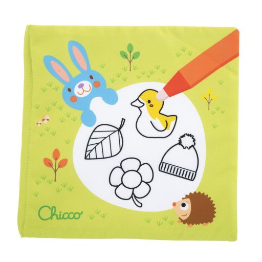 CHICCO Vízfestékes újrafesthető könyv Seasons 24m+