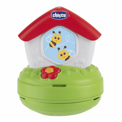 CHICCO Forgó játék kiságyra projektorral Bee Hive