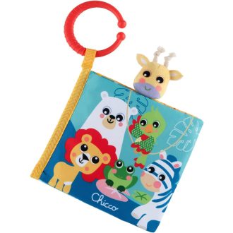 CHICCO Textil érzékszervi állatok könyve 3m+