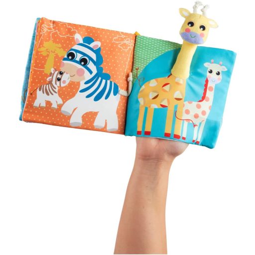 CHICCO Textil érzékszervi állatok könyve 3m+