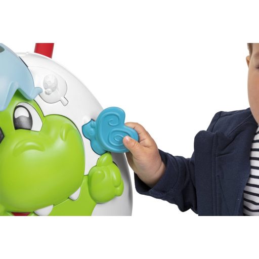 CHICCO Járássegítő tevékenységekkel és hanggal 2 az 1-ben Dino 9m+