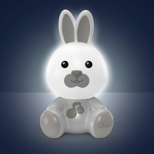 CHICCO Éjszakai fény zenélő Nyuszi semleges 0m+