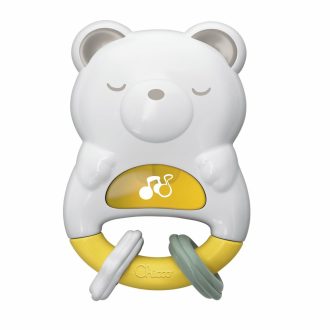 CHICCO Csörgő és éjszakai fény Medve 2 az 1-ben 0m+