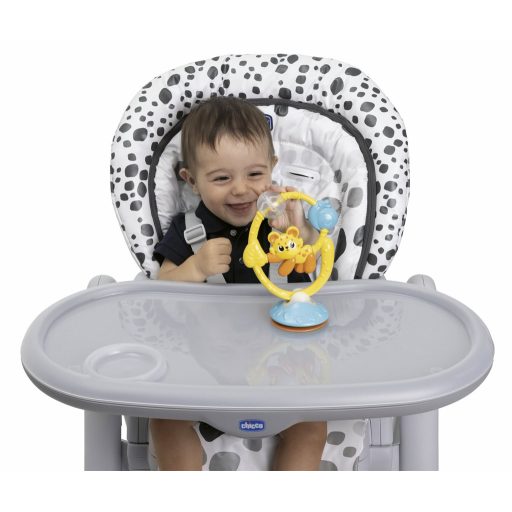 CHICCO 2 az 1-ben dzsungel barát játék etetőszékhez 6h+