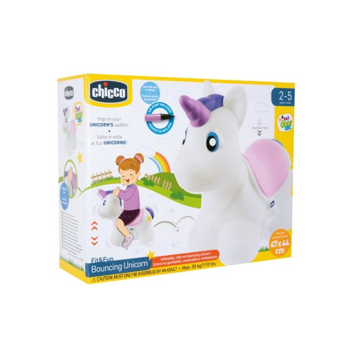 CHICCO Ugráló egyszarvú felfújható 24h+