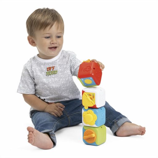 CHICCO Aktivitáskockák hanggal 2 az 1-ben 10h+