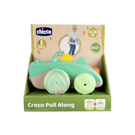 CHICCO Húzós játék Krokodil Eco+ 12m+