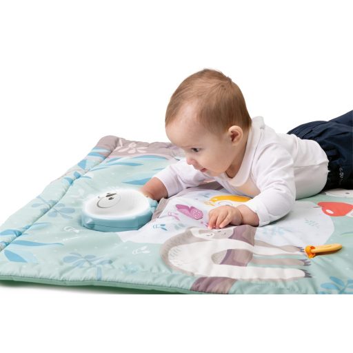 CHICCO Játékos Takaró Kismadár 2 az 1-ben 80x80 cm, 0m+