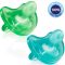 CHICCO Physio Soft teljesen szilikon cumi 6-16 hónapos fiúknak 2 db