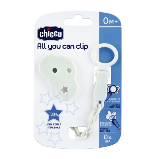 CHICCO Cumisüveg klip All you can clip - felhő