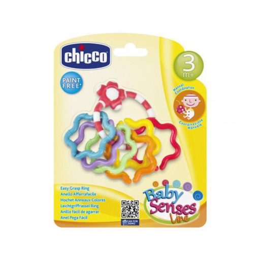 CHICCO Csillag alakú rágóka gyűrűn 3h+