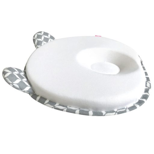 MOTHERHOOD Ergonomikus stabilizáló párna újszülötteknek fülekkel Grey Classics 0-6hó