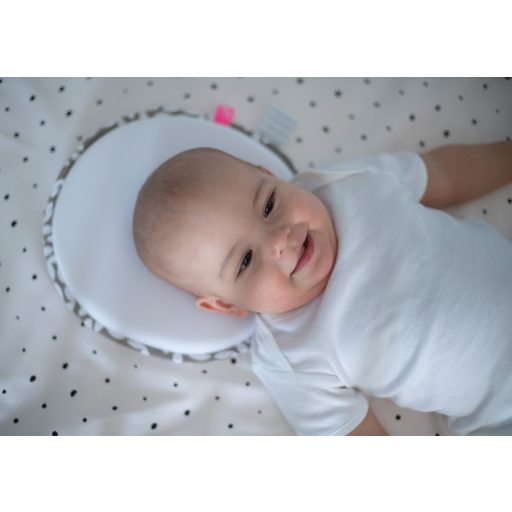 MOTHERHOOD Ergonomikus stabilizáló párna újszülötteknek Beige Classics new 0-6hó