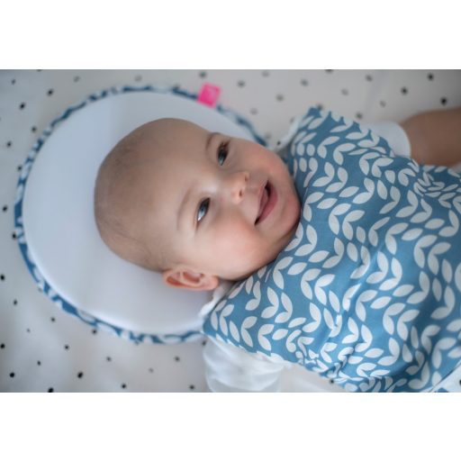 MOTHERHOOD Ergonomikus stabilizáló párna újszülötteknek Blue Classics new 0-6hó