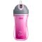 CHICCO Sport termo bögre szívószállal 266 ml rózsaszín 14h+