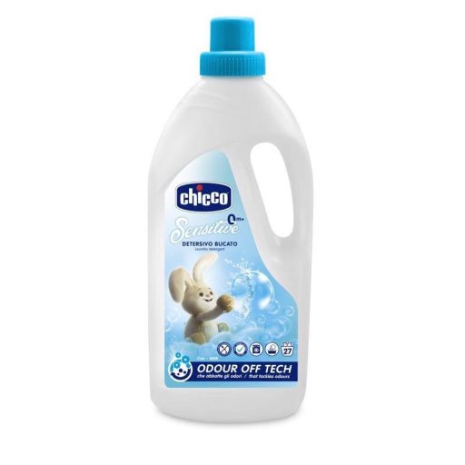 6x CHICCO Kímélő mosószer gyerekeknek Sensitive 1,5 l (27 mosás)