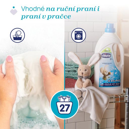 CHICCO Sensitive gyermek mosószer 1,5 l (27 mosás)