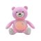 CHICCO Medvídek usínáček projektorral és zenével Baby Bear First Dreams rózsaszín 0m+
