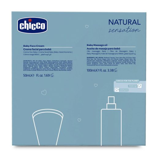 CHICCO Ajándék kozmetikai szett Natural Sensation - We Are Two 0m+