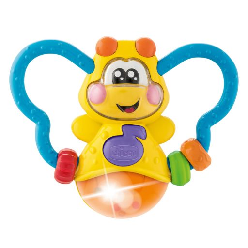 CHICCO Elektronikus rágóka Világító bogárka 3h+