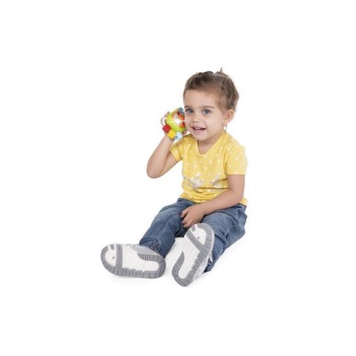 CHICCO Elektronikus rágóka C-gyűrűn Telefonos kiskutya 3m+