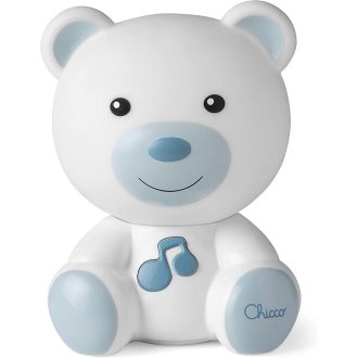 CHICCO Éjszakai fény és zenei Medve kék 0m+