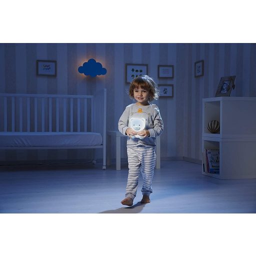 CHICCO Éjszakai fény és zenei Medve kék 0m+