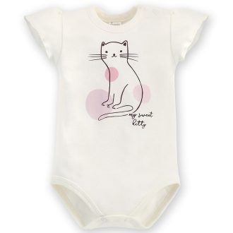 PINOKIO Body rövid ujjú Cat Sweet cherry méret 62