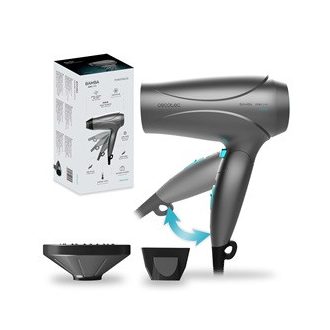   Cecotec Bamba Ionicare Power&Go Black - ionos hajszárító / 04327