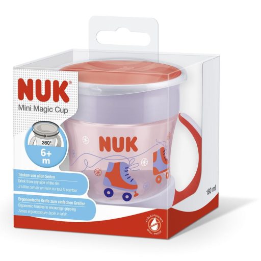 NUK Mini Magic Cup 160 ml piros