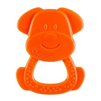 CHICCO Rágóka Eco+ Kutya Charlie narancssárga 3h+