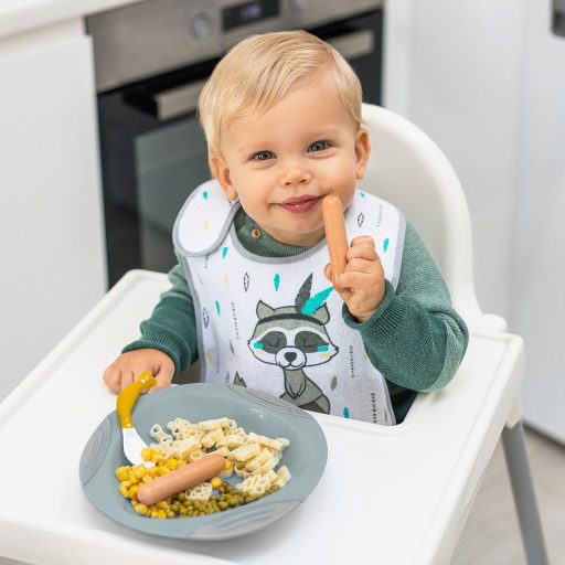BABYONO Flexi kanalak 2 db szürke/sárga
