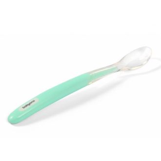 BABYONO Szilikon kanál puha végű menta 6m+