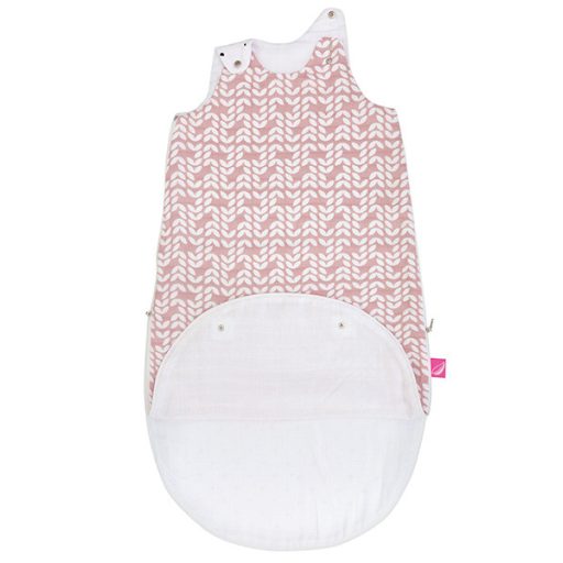 MOTHERHOOD Hálózsák 2in1 ZIP-A-Round Bézs muszlin Pink Classics 3-18hó 0,5 tog