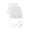 CHICCO Lepedő a Next2Me Forever babaágyhoz 2 db Grey sheep