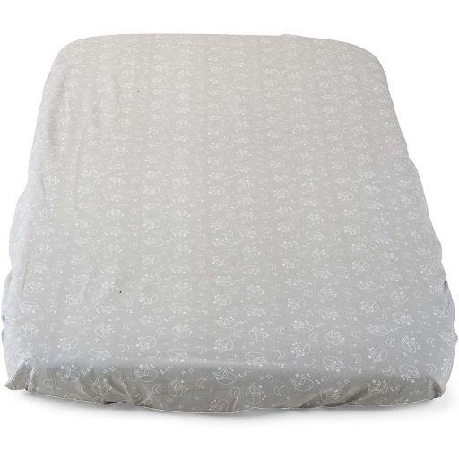 CHICCO Lepedő a Next2Me babaágyhoz 2 darab - Grey fox