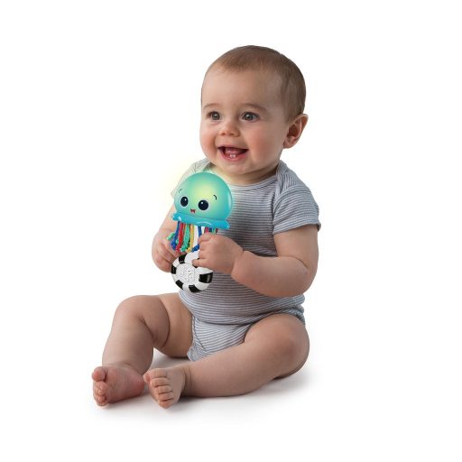 BABY EINSTEIN Zenélő és világító játék Ocean Glow Sensory Shaker™ 0 hó+