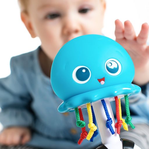 BABY EINSTEIN Zenélő és világító játék Ocean Glow Sensory Shaker™ 0 hó+