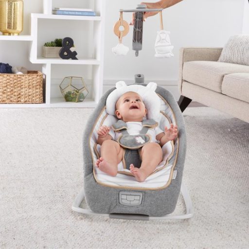 INGENUITY Rezgő hintaszék dallamokkal Boutique 0 hó+,18 kg-ig