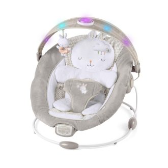   INGENUITY Rezgő pihenőszék dallamokkal és fénnyel Twinkle Tails™ 0hó+, 9 kg -ig