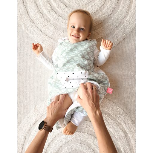 MOTHERHOOD Hálózsák lábakkal és zsebbel Beige Classics 1-1,5év 2 tog
