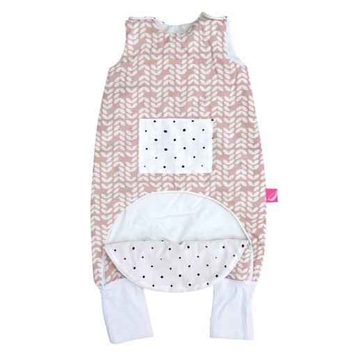 MOTHERHOOD Hálózsák lábakkal és zsebbel Pink Classics 1-1,5év 2 tog